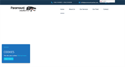 Desktop Screenshot of paramountcoaches.com